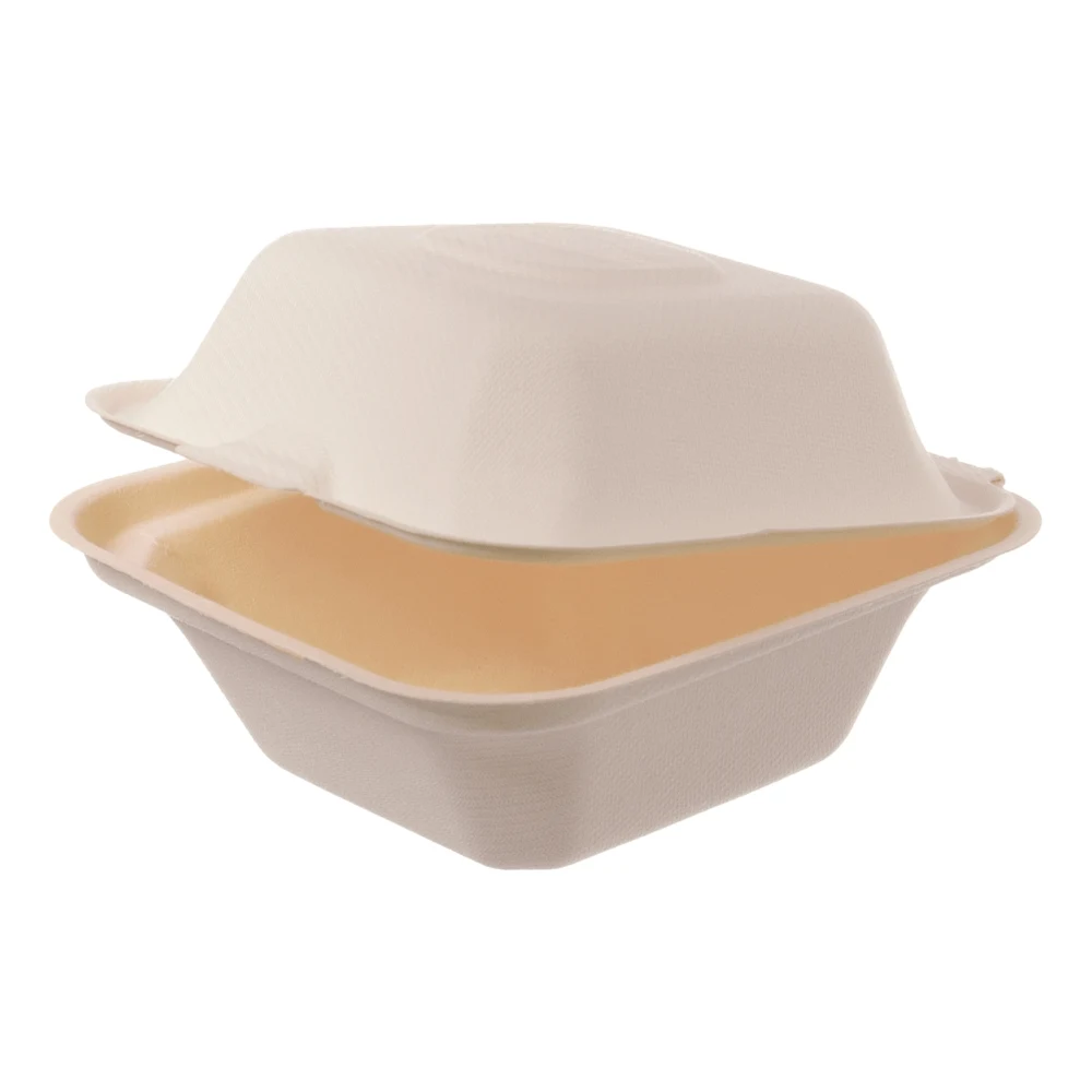 Hamburger-Boxen | Fiber | natur