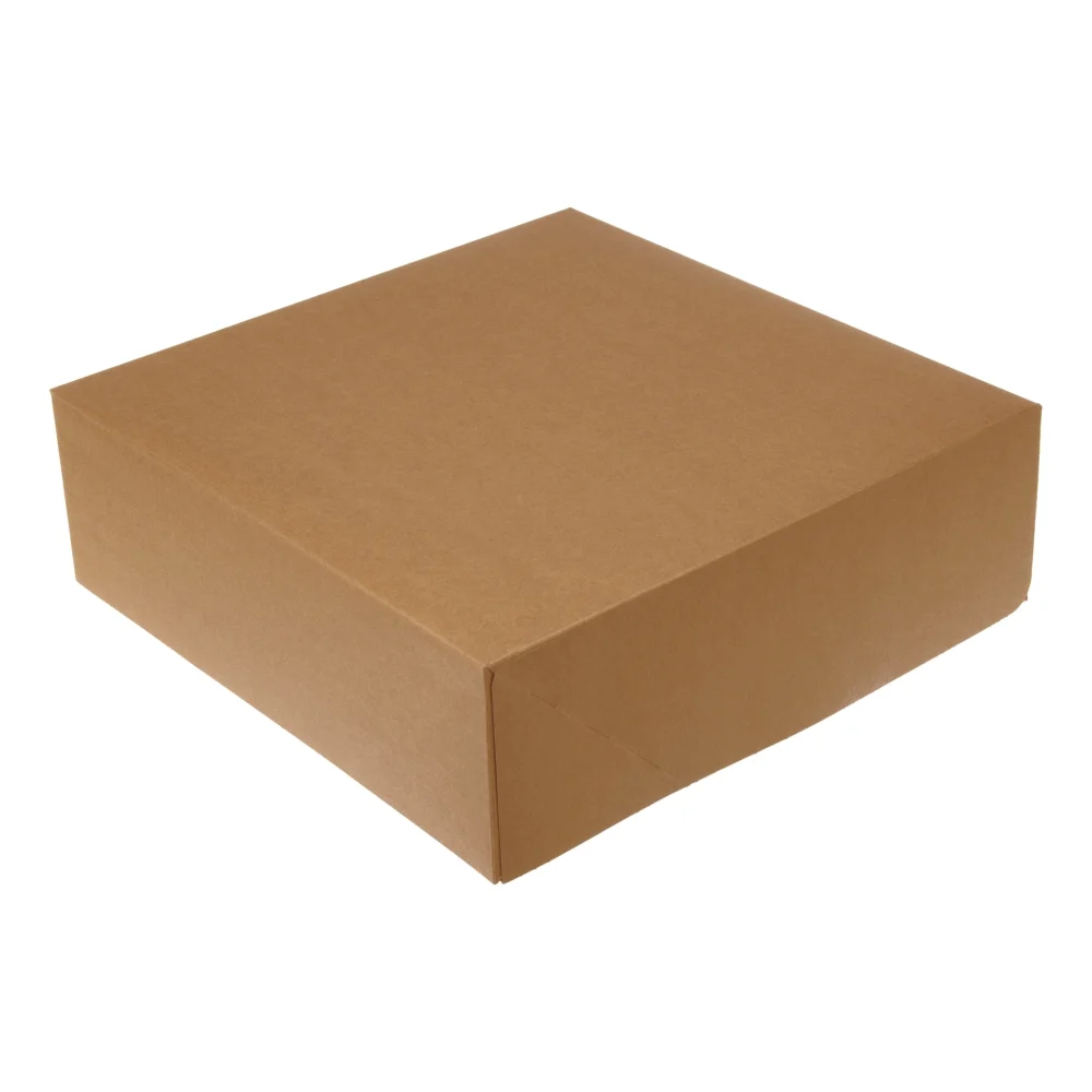 Tortenkartons | Karton | 34x34x11cm | braun