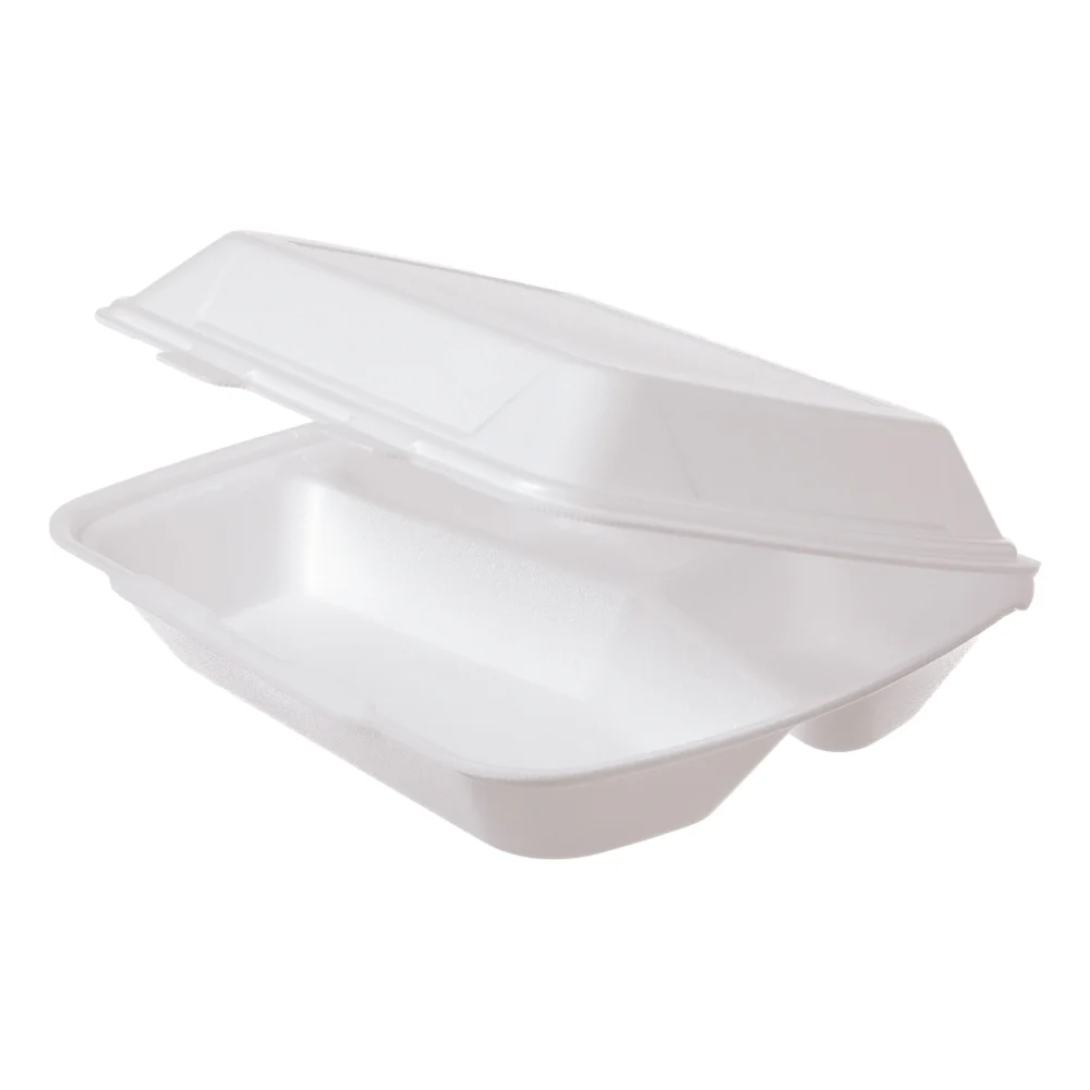 Menüboxen | XPS | 3-geteilt | 245x210x72mm | weiß laminiert