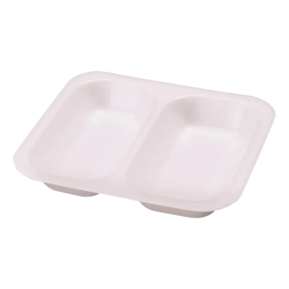 Thermoschalen | XPS | siegelfähig | weiß | 2-geteilt