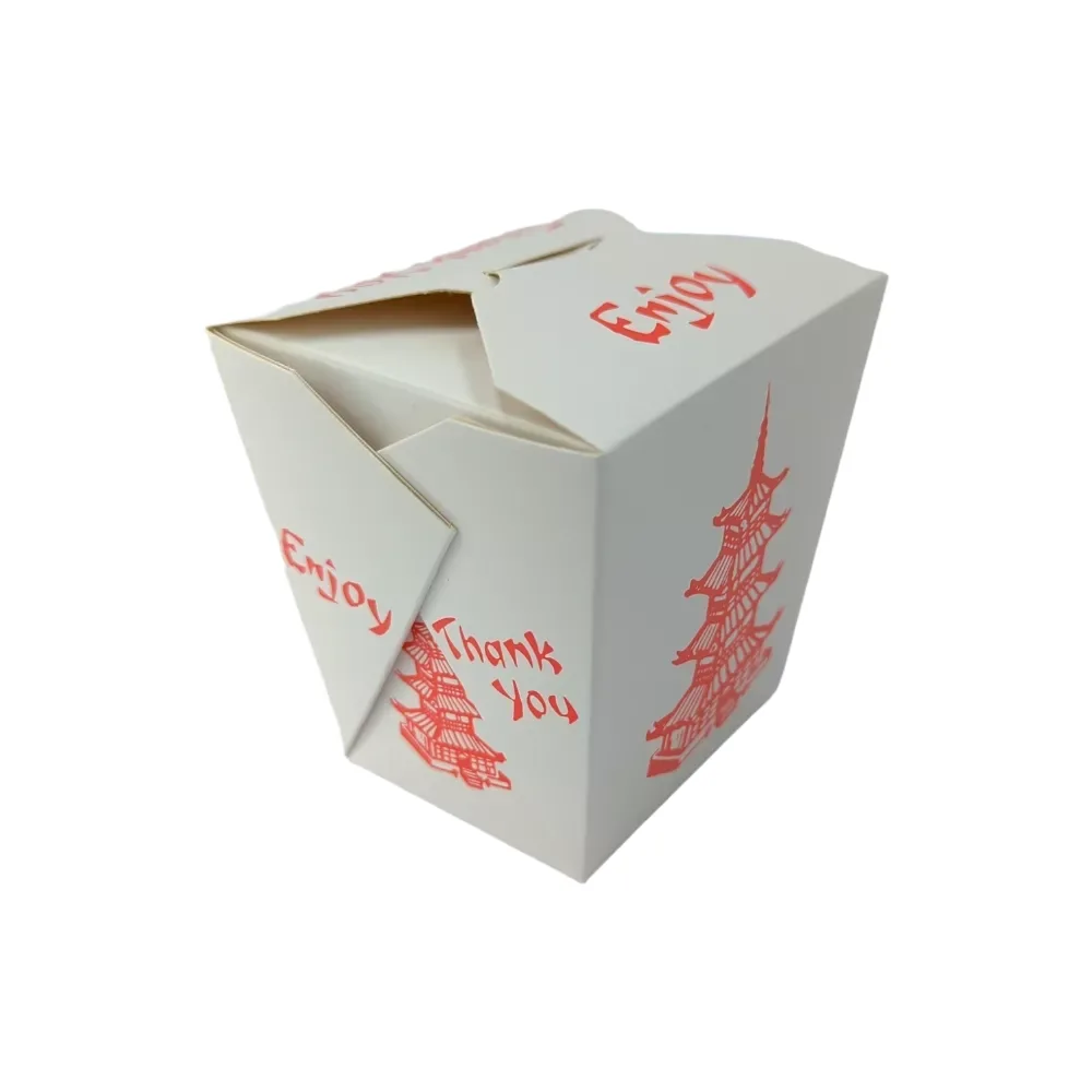 Asiaboxen | Karton | 710ml | eckig | weiß