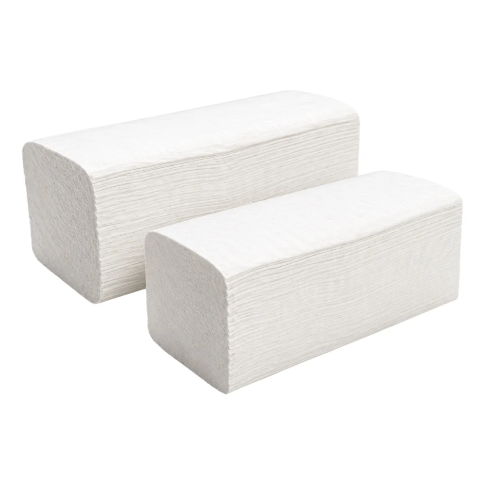 Papierhandtücher 'Handypack' | 24x21cm | Zellstoff | weiß