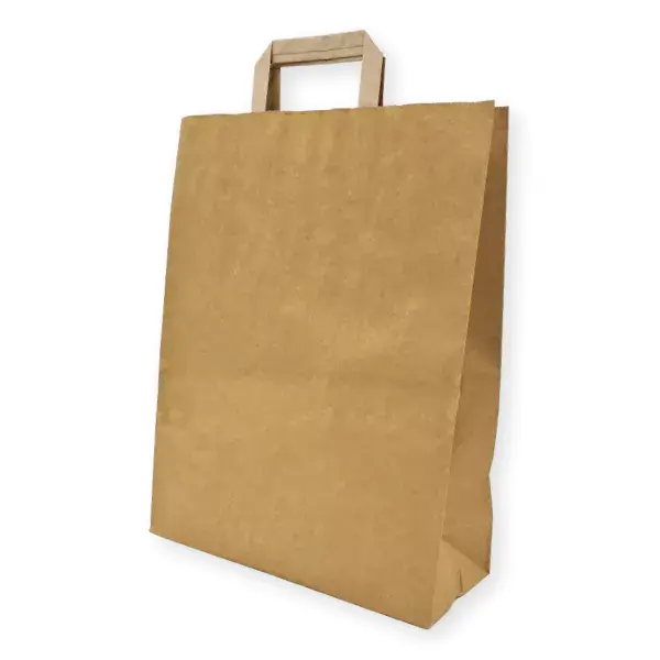 Papiertragetasche | Kraftpapier | braun