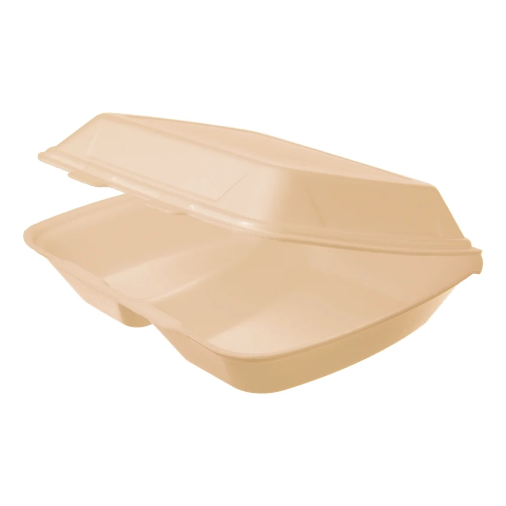 Menüboxen | XPS | 2-geteilt | 245x210x72mm | beige