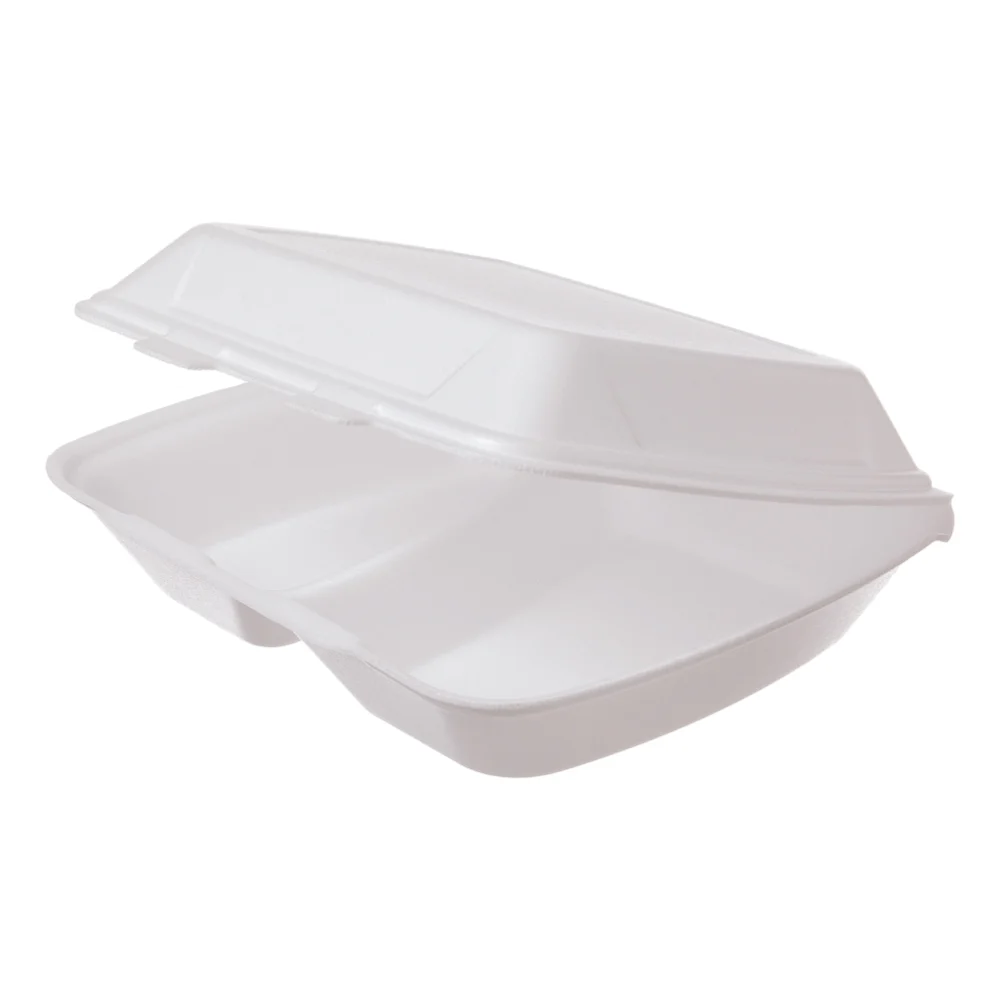 Menüboxen | XPS | 2-geteilt | 245x210x72mm | weiß laminiert