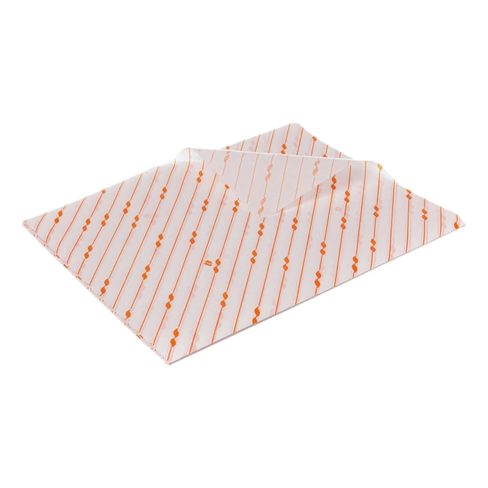 Hamburgerpapier | 25x31cm | Kraftpapier | orange