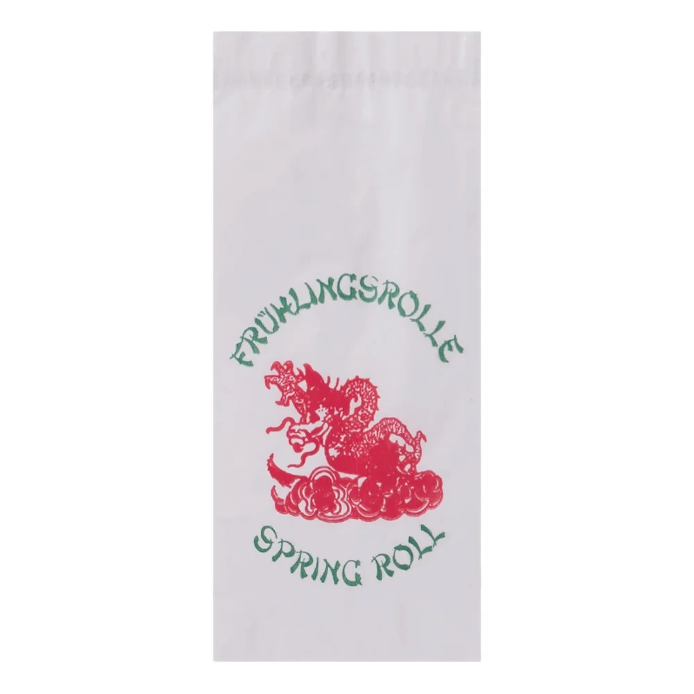 Warmhaltebeutel "Frühlingsrolle" | Neutraldruck | weiß