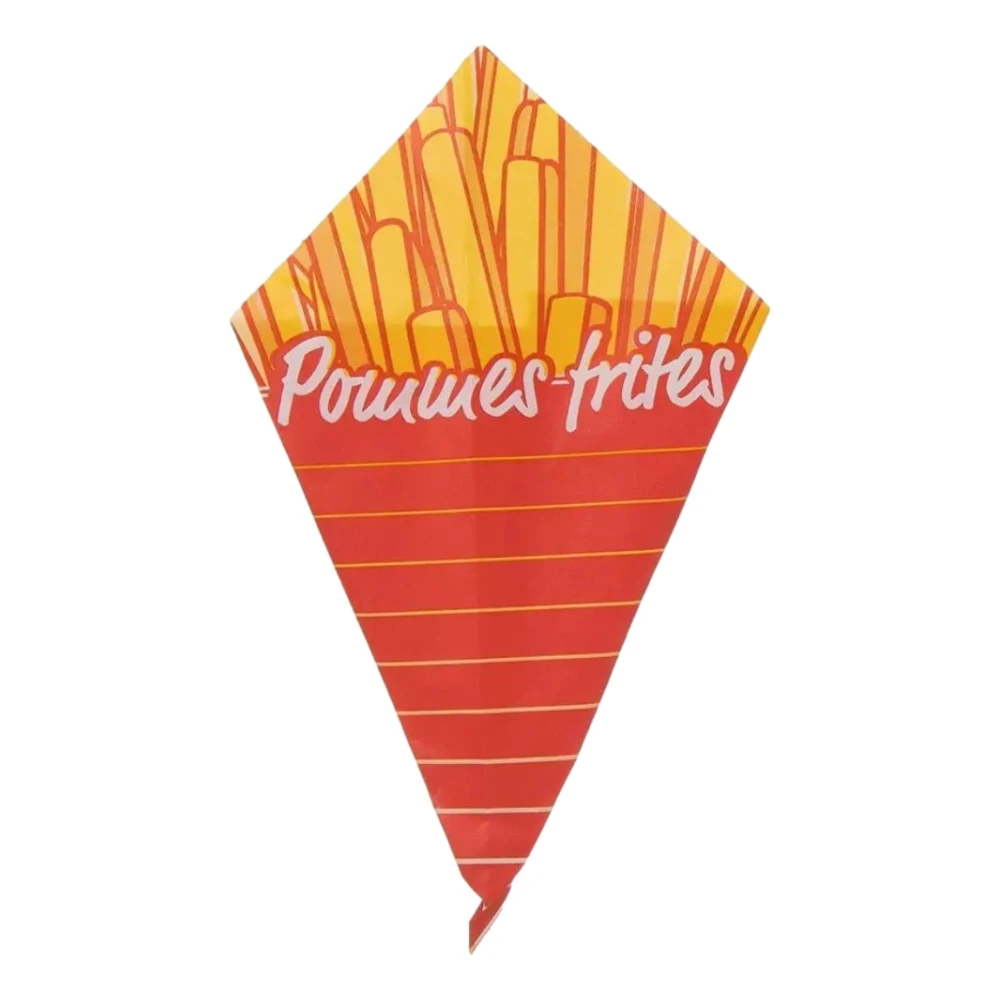 Pommestüten/Spitztüten | Pergamentersatz | rot