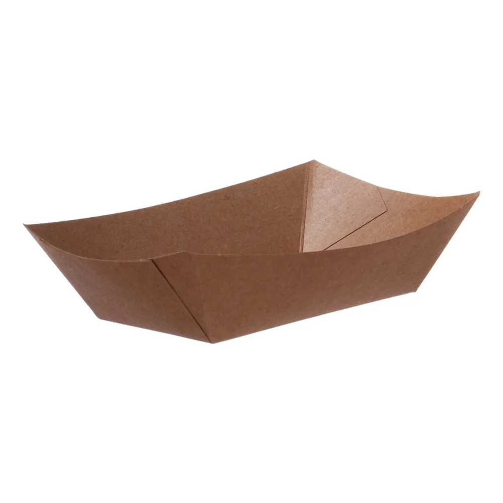 Snackschalen | Kraftpapier | 155x115x40mm | 300ml | braun