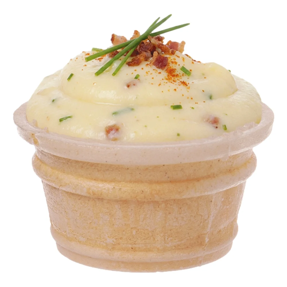 Waffelportionsbecher | Waffel | 25ml | rund