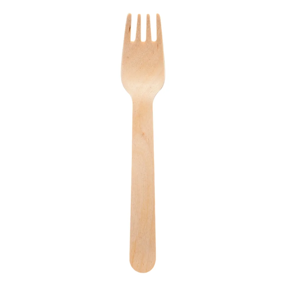 Holz-Gabel gewachst | Holz | 16cm | natur