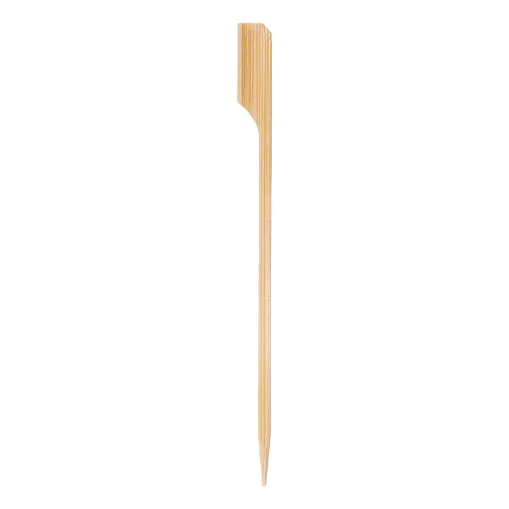Flaggenspieße Fingerfood | Holz | 15cm | braun