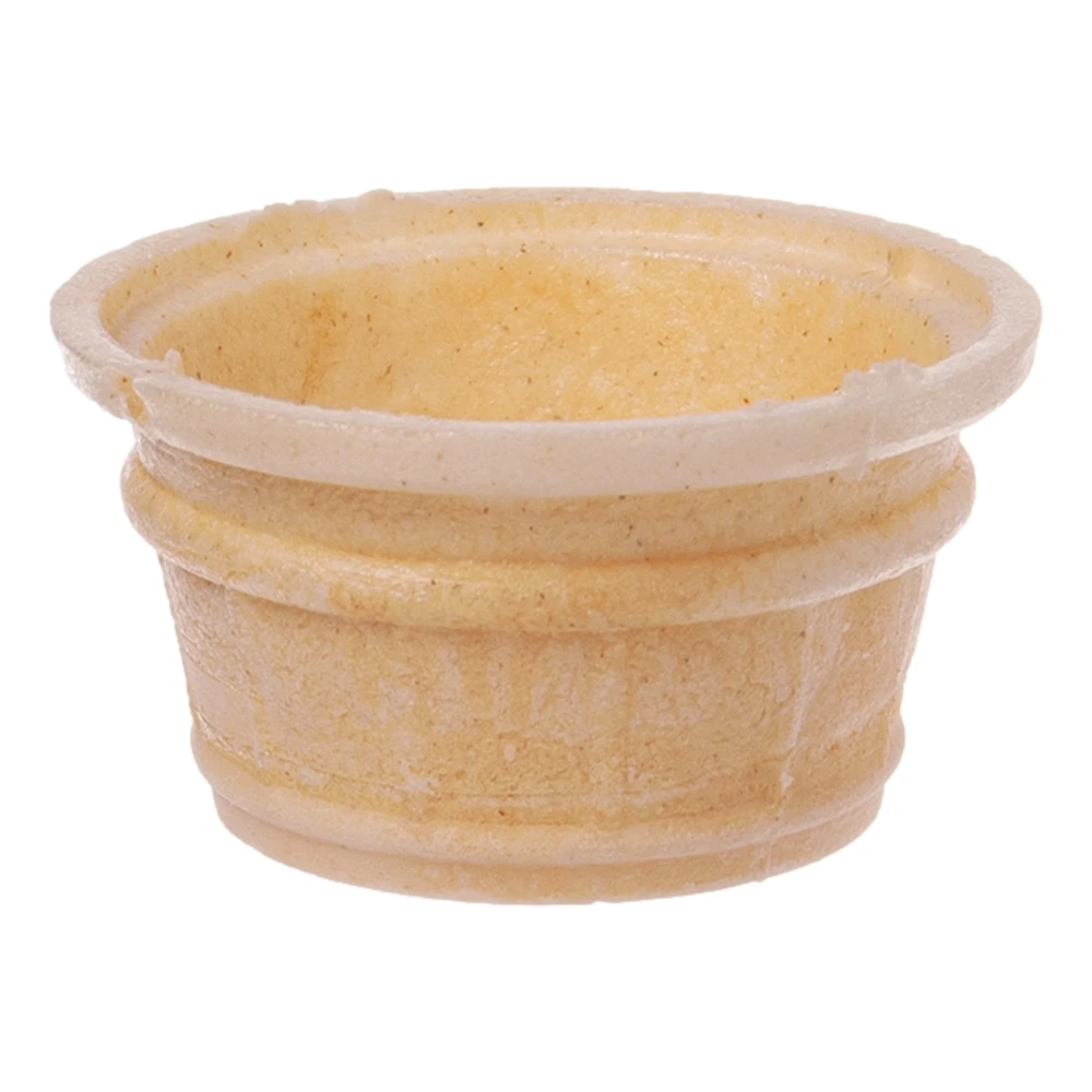 Waffelportionsbecher | Waffel | 25ml | rund