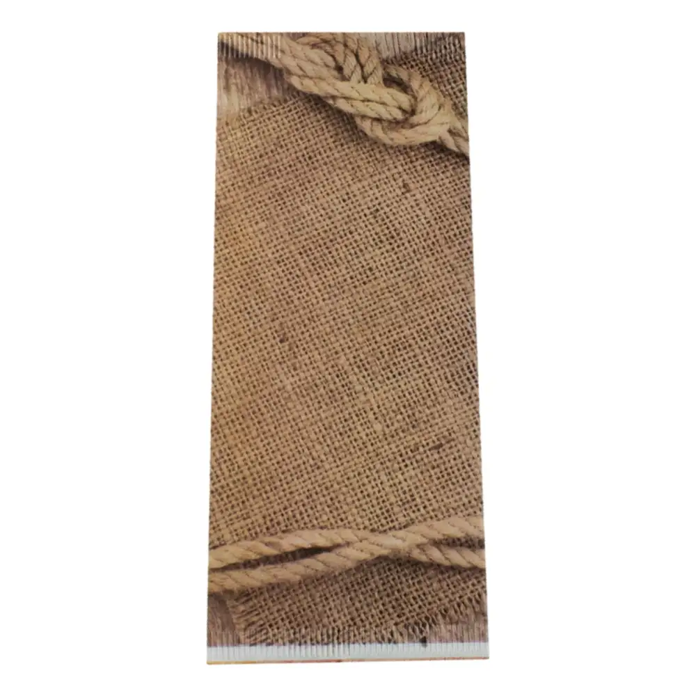 Bestecktaschen inkl. Serviette "Juta" | Papier | 25x10,5cm | 2-lagig | 1/8-Falz