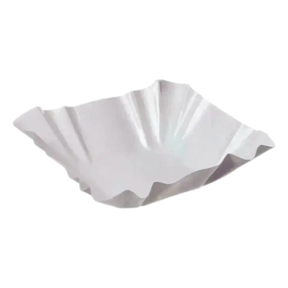 Pommesschalen KU 39½ | Papier | 90x90x30mm | oval | weiß