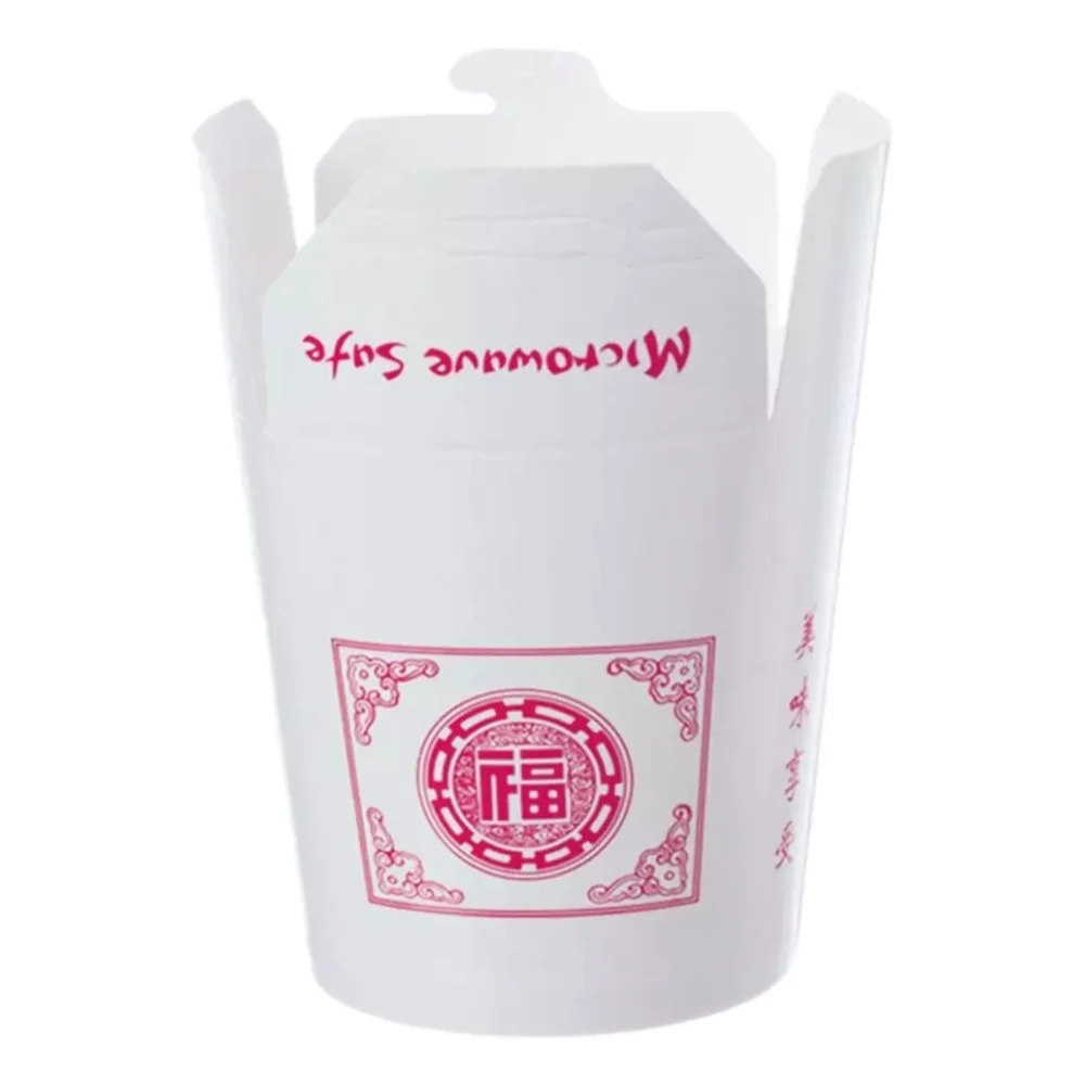 Asiaboxen | Karton | 710ml | rund | weiß