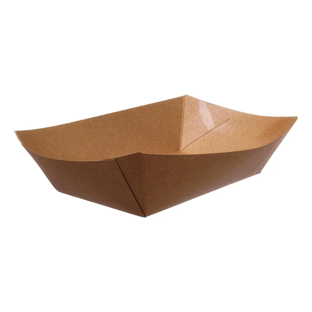 Snackschalen | Kraftpapier | 210x150x55mm | 800ml | braun