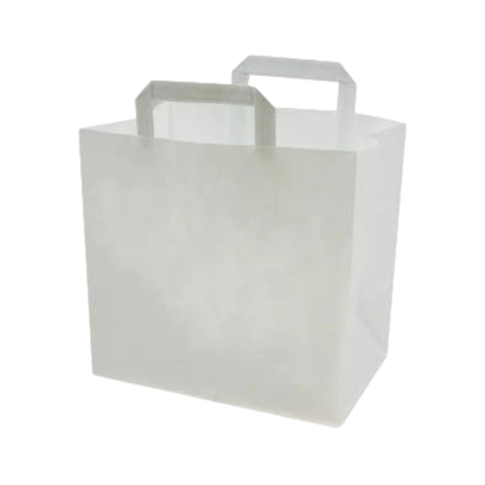 Papiertragetasche | Kraftpapier | weiß