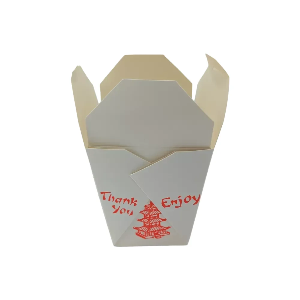 Asiaboxen | Karton | 710ml | eckig | weiß