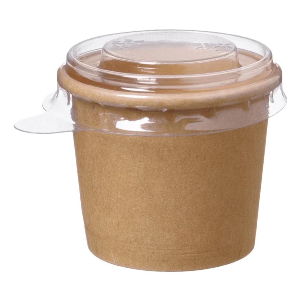 Dressingbecher | Pappe | 30ml | braun