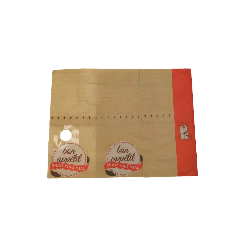 Snack Bag "bon appétit" | Papier | braun