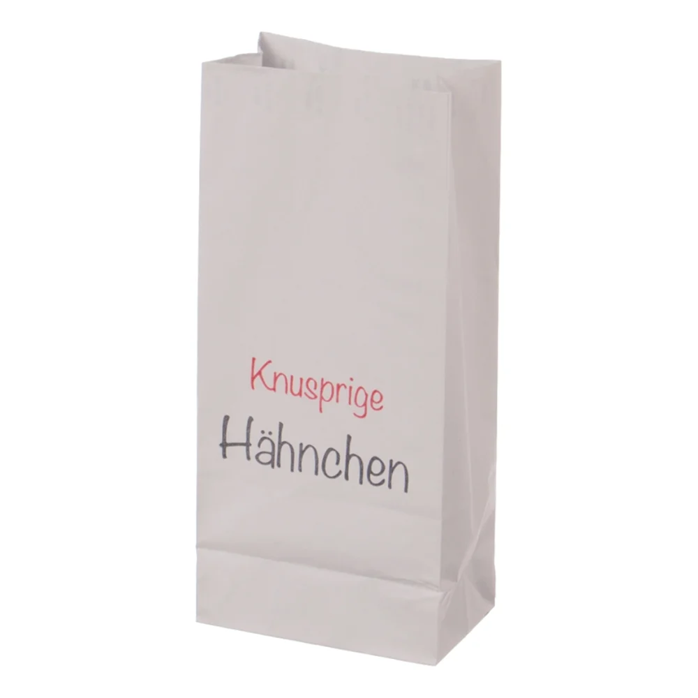 Hähnchenbeutel 'Max & Moritz' | Aluminium | 1/2 | weiß - hinten