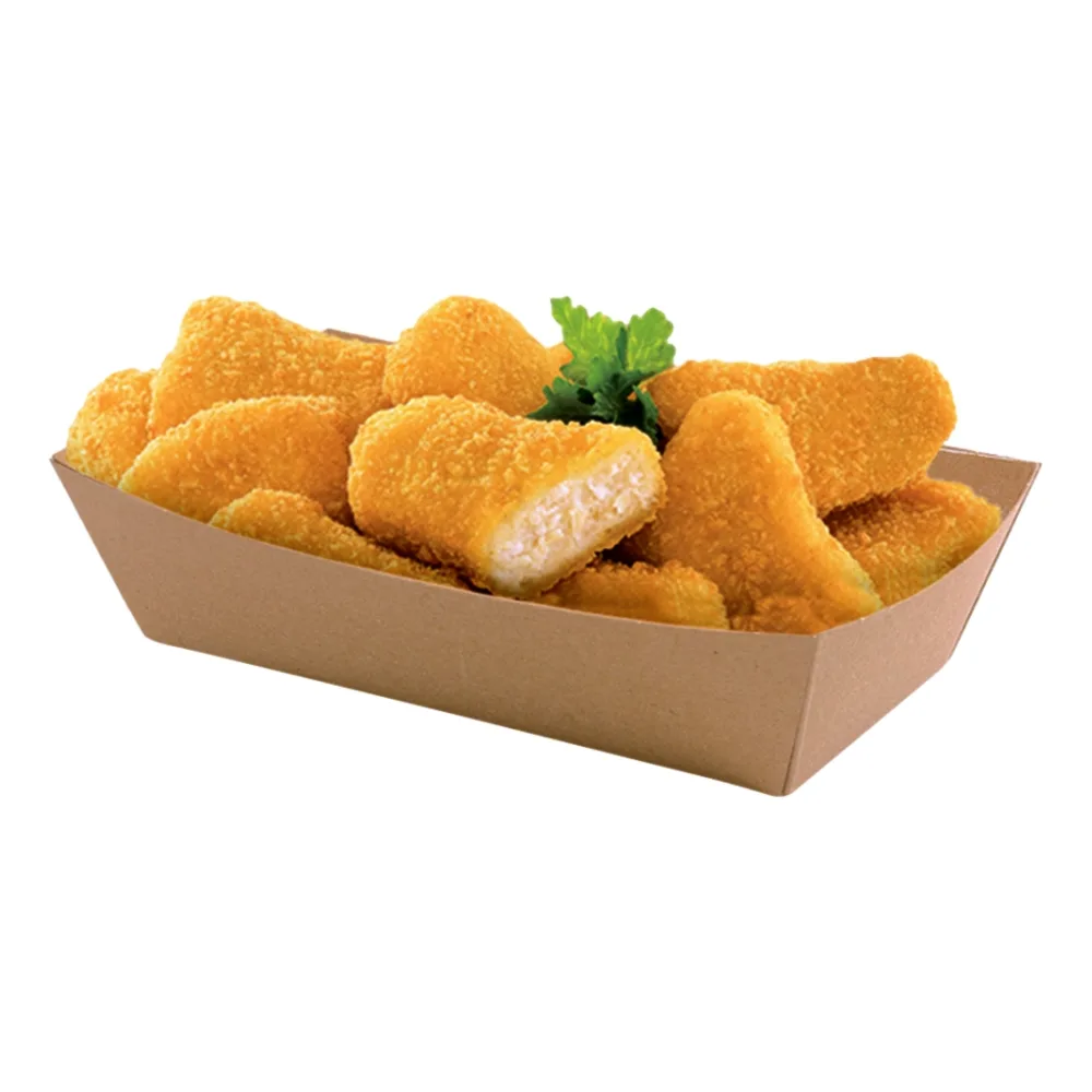 Snack-Tray | Karton | 155x90x42mm | natur