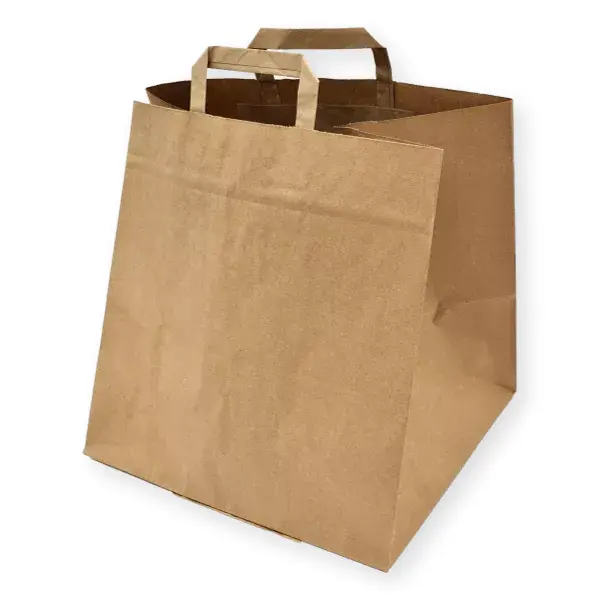 Papiertragetasche | Kraftpapier | braun